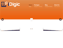Tablet Screenshot of idigic.com